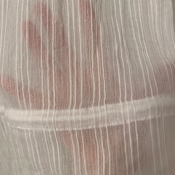 NWT Vix chemise white coverup sz S - Picture 13 of 13